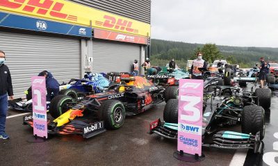 Verstappen ajoi Belgian GP:n paalulle