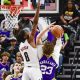 Lauri Markkasen Utah Jazz kaatoi NBA:n hallitsevan mestarin Denver Nuggetsin