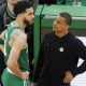 Boston Celticsin Jayson Tatum ja päävalmentaja Joe Mazzulla