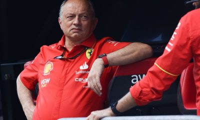 Ferrarin tallipäällikkö Fred Vasseur