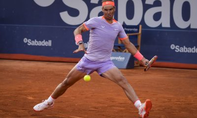 Rafael Nadal Barcelonan ATP-turnauksessa.