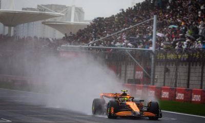 Lando Norris piti nopeinta vauhtia Kiinan GP:n sprintin aika-ajoissa