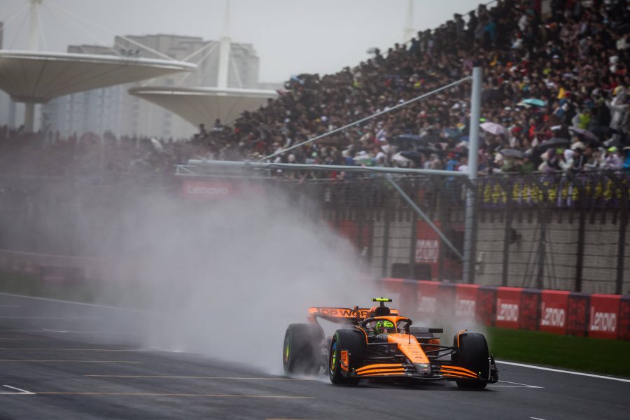 Lando Norris piti nopeinta vauhtia Kiinan GP:n sprintin aika-ajoissa