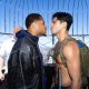 Devin Haney (vas.) ja Ryan Garcia.