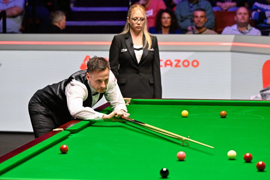 Englannin snookertähti David Gilbert.