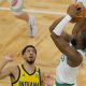 Boston Celticsin Jaylen Brown ja Indiana Pacersin Tyrese Haliburton konferenssifinaaleissa