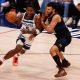 Minnesota Timberwolvesin Anthony Edwards ja Denver Nuggetsin Jamal Murray