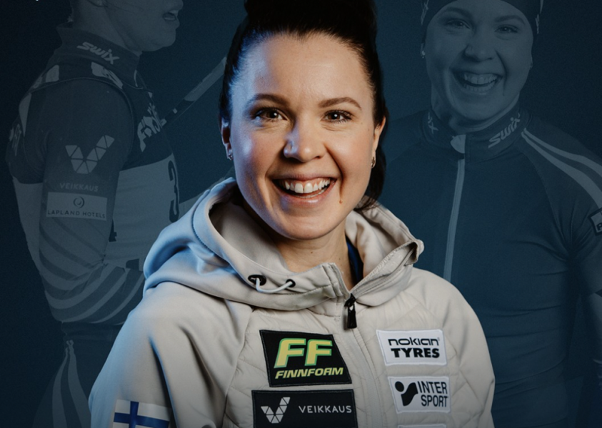 Kerttu Niskanen hiihti toiseksi Tour de Skin 15 kilometrin perinteisen kisassa