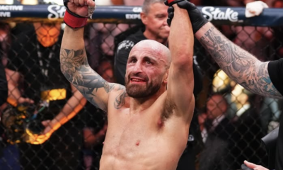 Alexander Volkanovski palasi dramaattisen viisieräisen näytöksen päätteeksi UFC:n höyhensarjan mestariksi